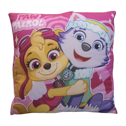Almohadón Infantil Cuadrado Paw Patrol 38 x 38 cm U