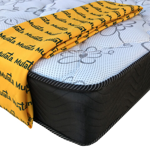 Sommier MEGA FIRM -2 Plazas Box - Espuma - Reversible - 138x188x20 cm - 130 Kg Sommier MEGA FIRM -2 Plazas Box - Espuma - Reversible - 138x188x20 cm - 130 Kg