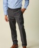 Pantalón Vestir Corte Clásico Gris Pizarra