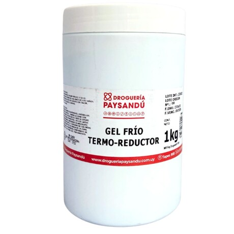 Gel Frío Termoreductor 1 Kg