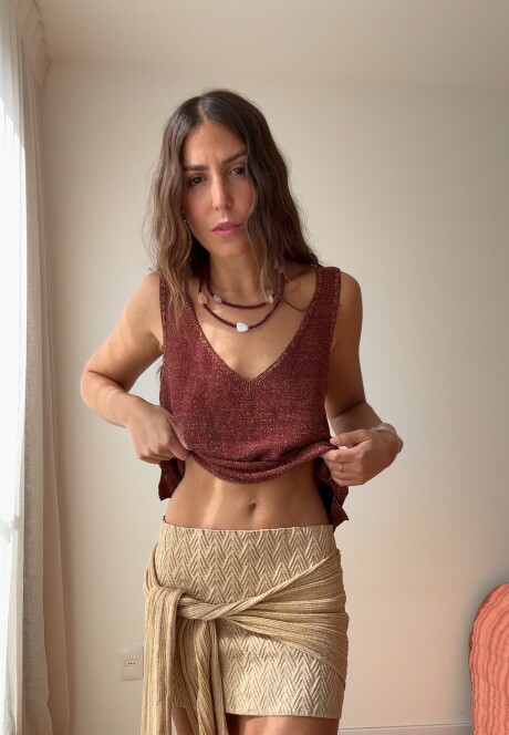 Mini Cognac SS26 Gold