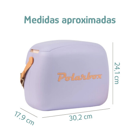 Conservadora Lunchera Térmica Pop 6L Polarbox c/2 Tuppers Malva