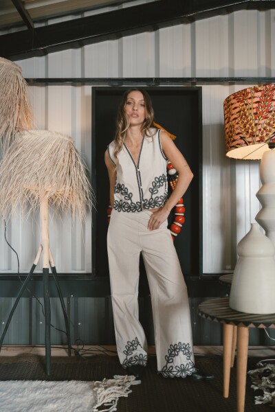 Pantalón Mutter BEIGE