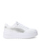 Championes de Mujer Puma Rebound Low Metalic Plataforma Blanco - Plata