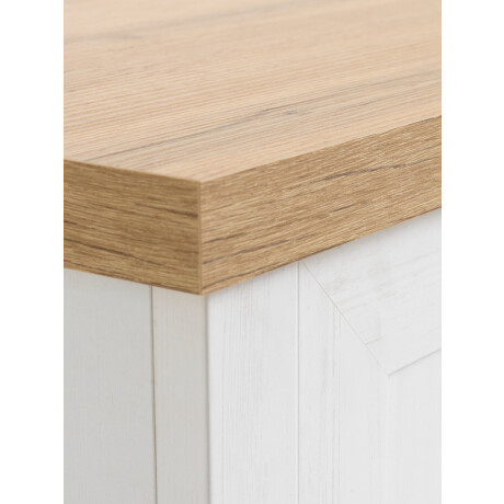 Mueble Tv Markskel Blanco/Roble