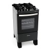 Cocina Punktal Agile Glass PK-GL4B Negra Cocina Punktal Agile Glass PK-GL4B Negra