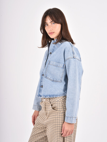 SOBRECAMISA JUANA AZUL CLARO