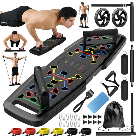 Tabla Flexiones Gimnasio PushUp Completo Lagartijas Fit005015