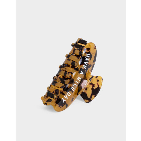 Broche Acrílico Have A Nice Day Combinacion Bicolor