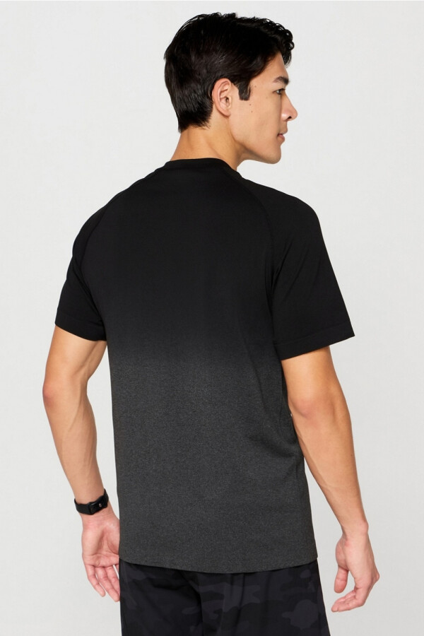 Polo The Training Day Tee Hombre Black Dip Dye Heather