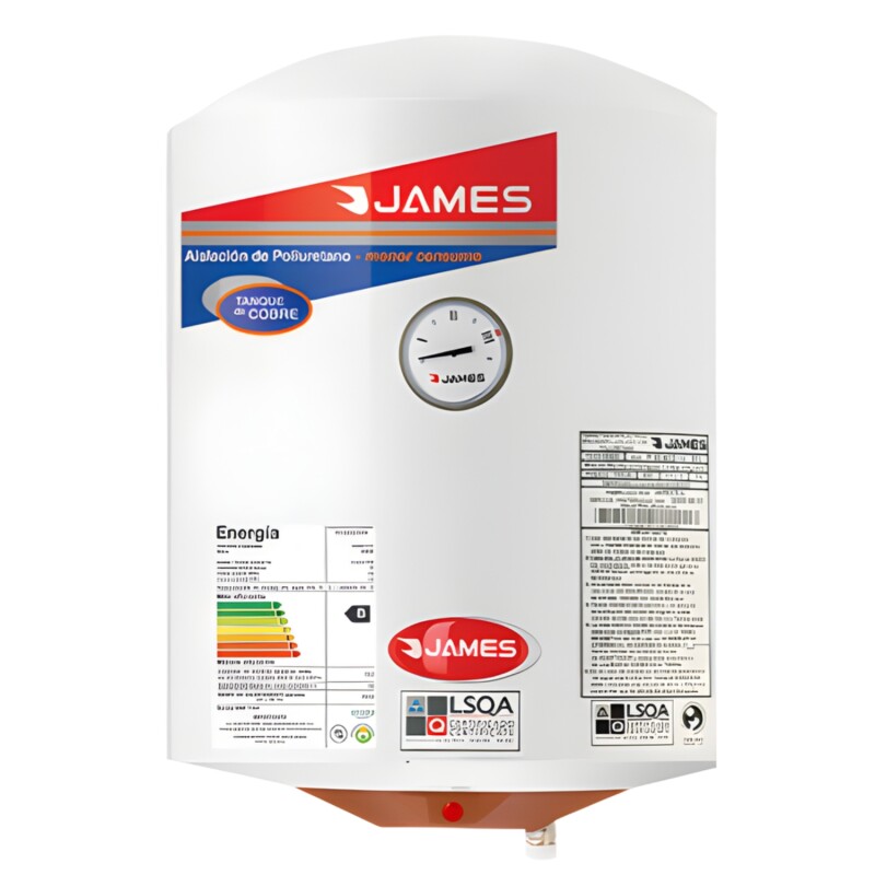 Calefón Termotanque James con Tanque de Cobre 40 L Calefón Termotanque James con Tanque de Cobre 40 L