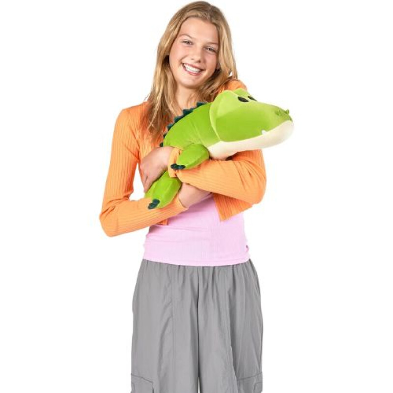 Peluche de apego- Hug A Lumps Cocodrilo