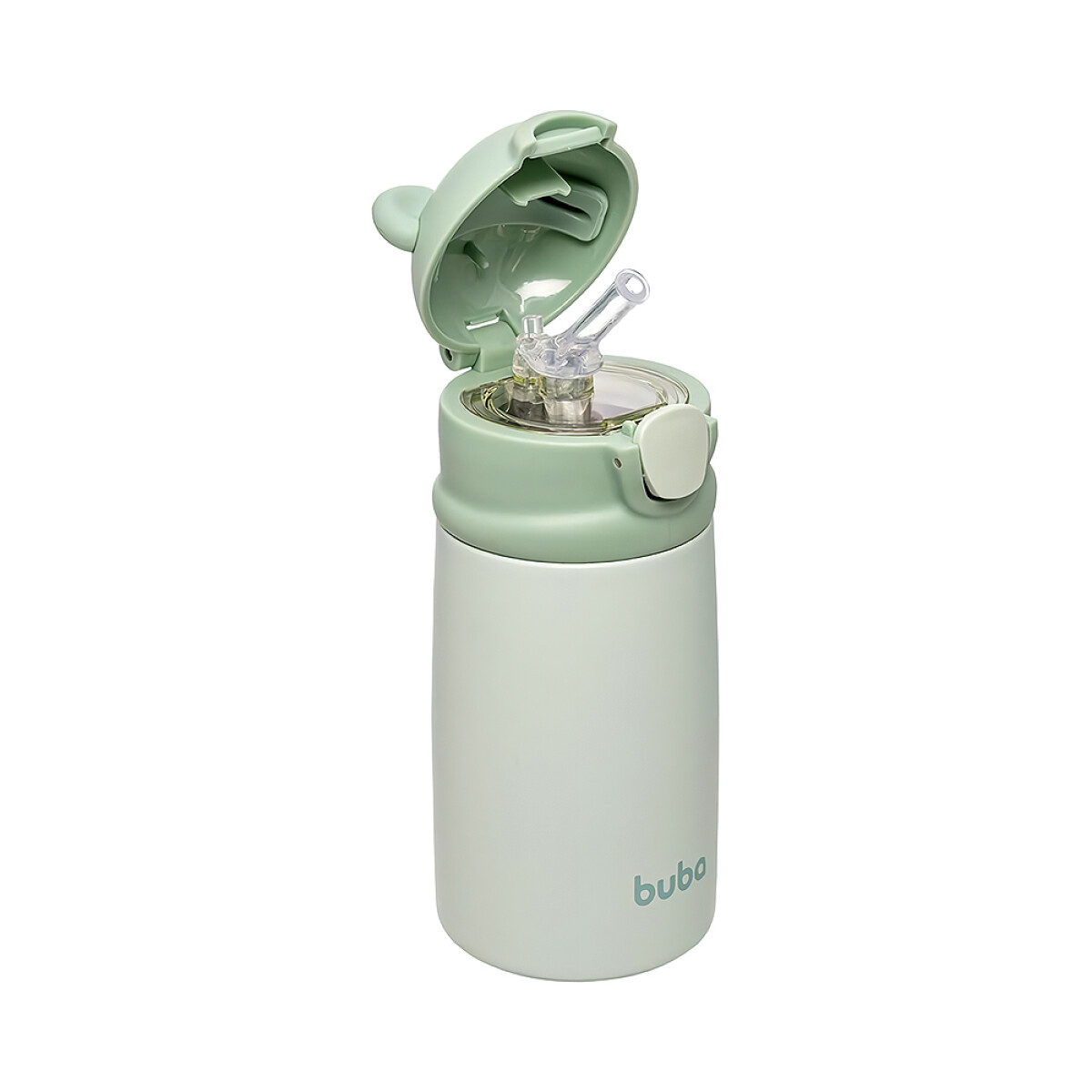 Vaso térmico acero inox Osito - verde 