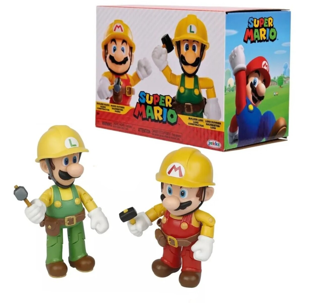 Pack Super Mario 2 Figuras Mario Y Luigi 