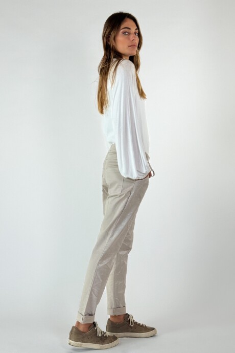 PANTALÓN FATMA Dorado - Camel