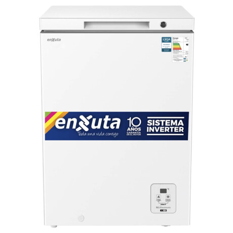 Freezer Horizontal Enxuta 97 Litros Inverter Blanco