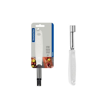 Descorazonador de Manzana Utilita Blanco 19 cm Tramontina Descorazonador de Manzana Utilita Blanco 19 cm Tramontina