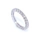 Anillo en oro 18k blanco y brillantes Anillo en oro 18k blanco y brillantes