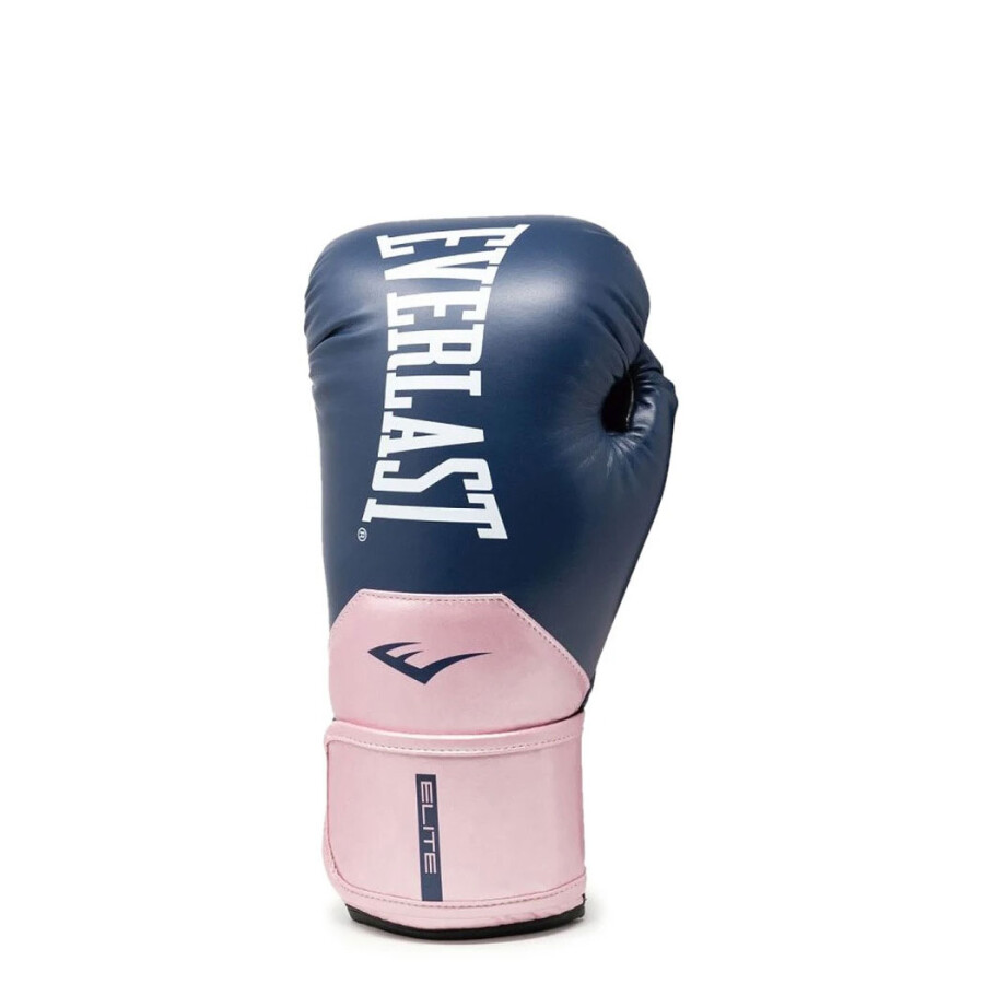 Guantes Everlast Boxeo Elite W Azul Marino - Rosa