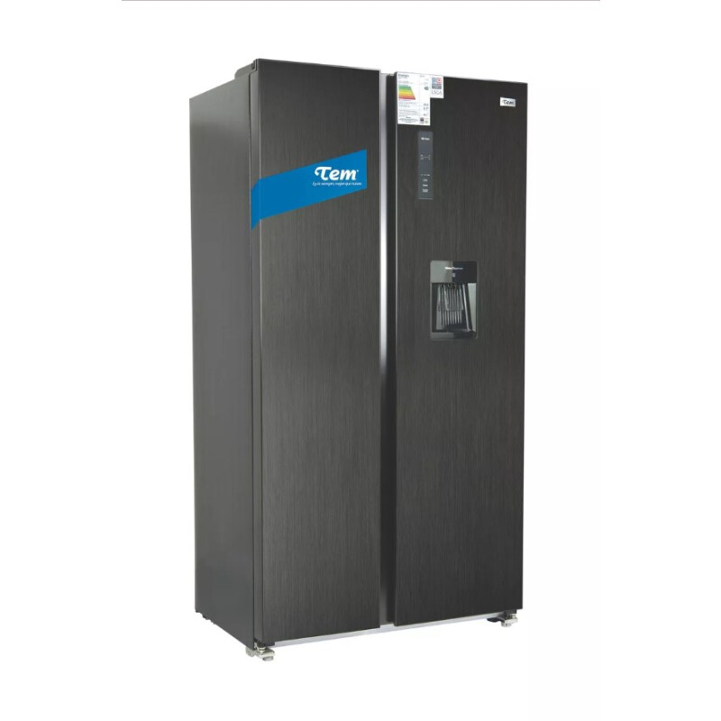 Refrigerador Heladera Side By Side Tem Si5420 Albion Color BLACK INOX Refrigerador Heladera Side By Side Tem Si5420 Albion Color BLACK INOX