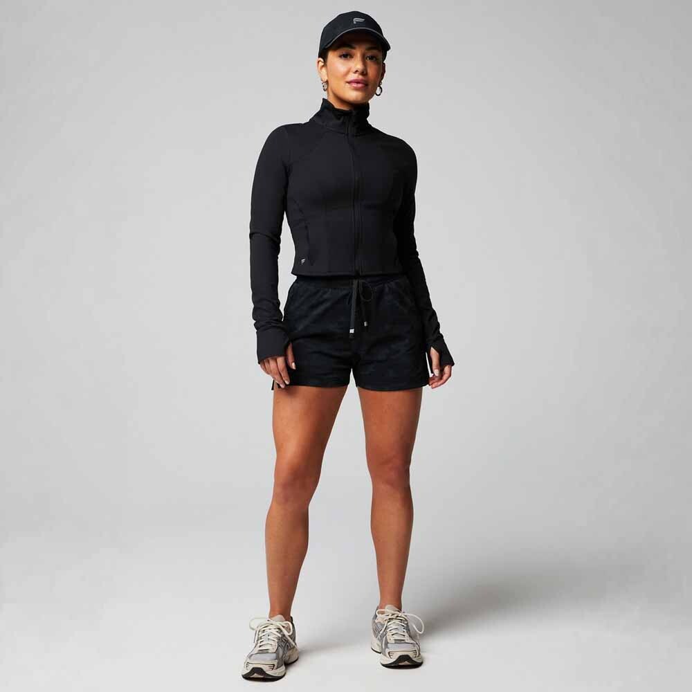 Casaca Perfect Storm Cropped Train Jacket Mujer Black