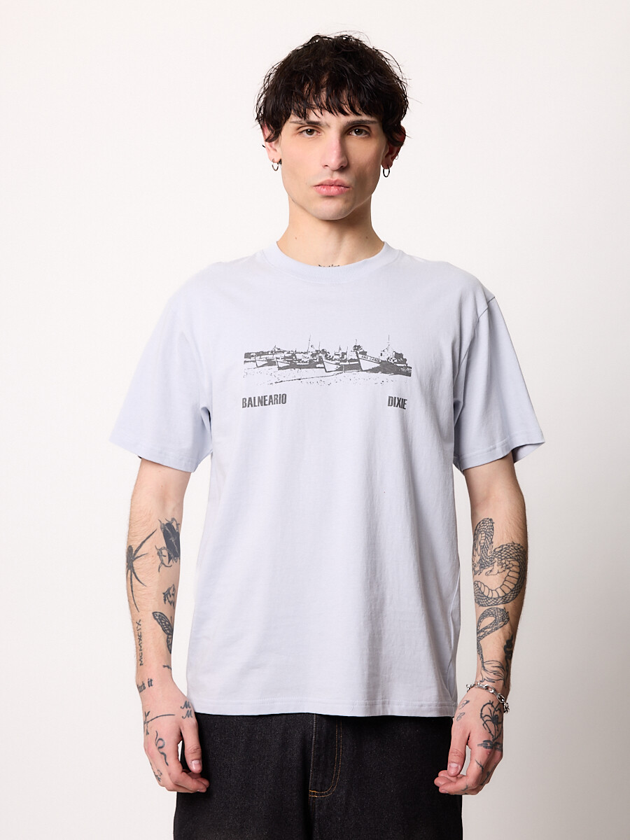 T-SHIRT M/C KEGEN DIXIE Celeste Claro
