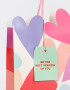 Accesorios Regalos Corazón Bolsa De Regalo Con Corazones Tamaño Mediano - Combinacion Multicolor