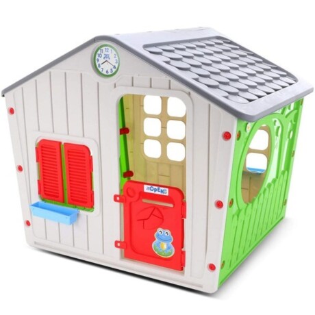Casita para niños Starplay de plástico 140x108x115cm Casita para niños Starplay de plástico 140x108x115cm
