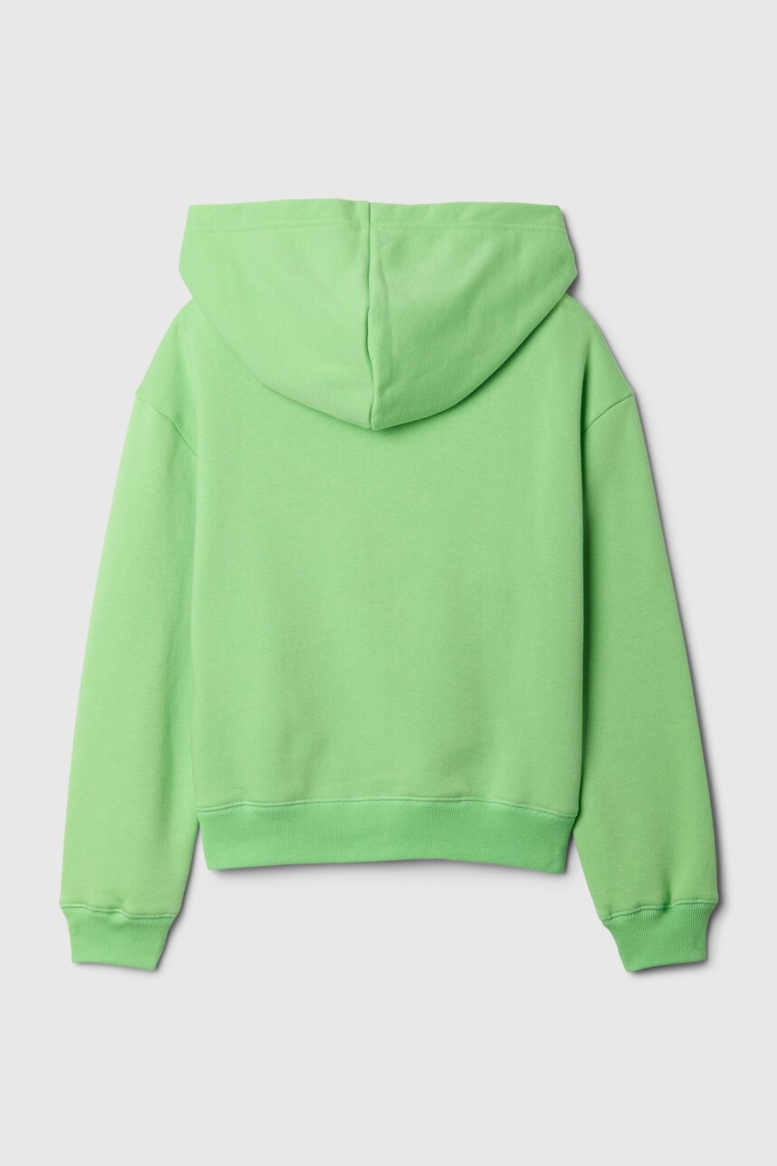 Canguro Con Cierre Logo Gap Niña Julep Green