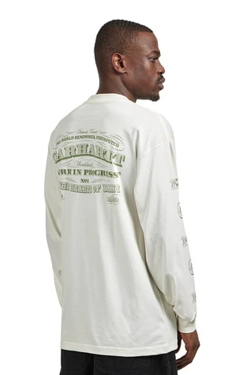 L/S 3 One 3 T-Shirt Crudo