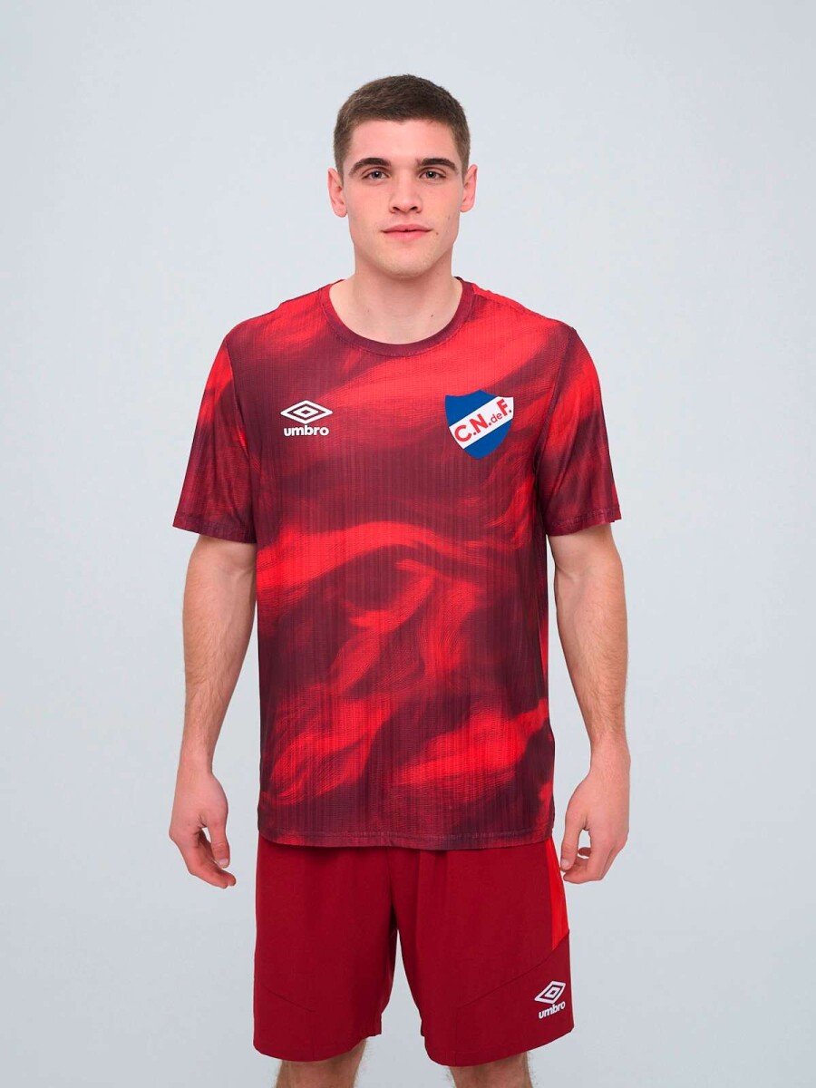 Remera Press de Hombre - Rojo 