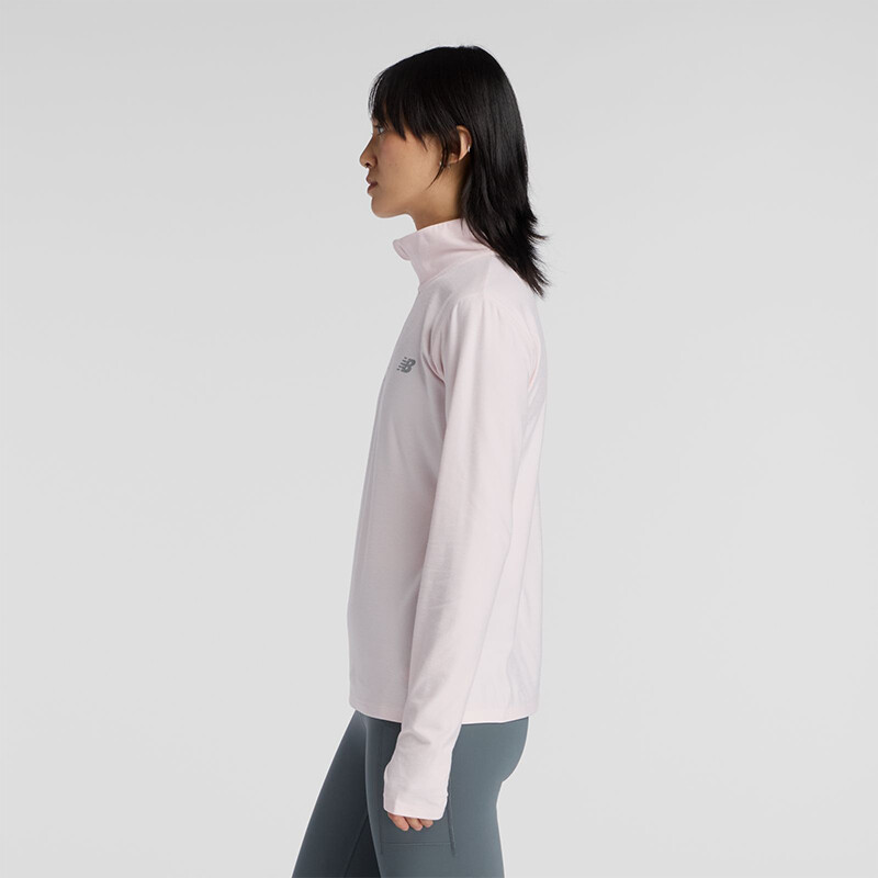Buzo New Balance Sport Essentials Space Dye Rosado