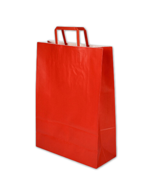 BOLSA LISA ACUARIO 30X12X41 cm ROJO