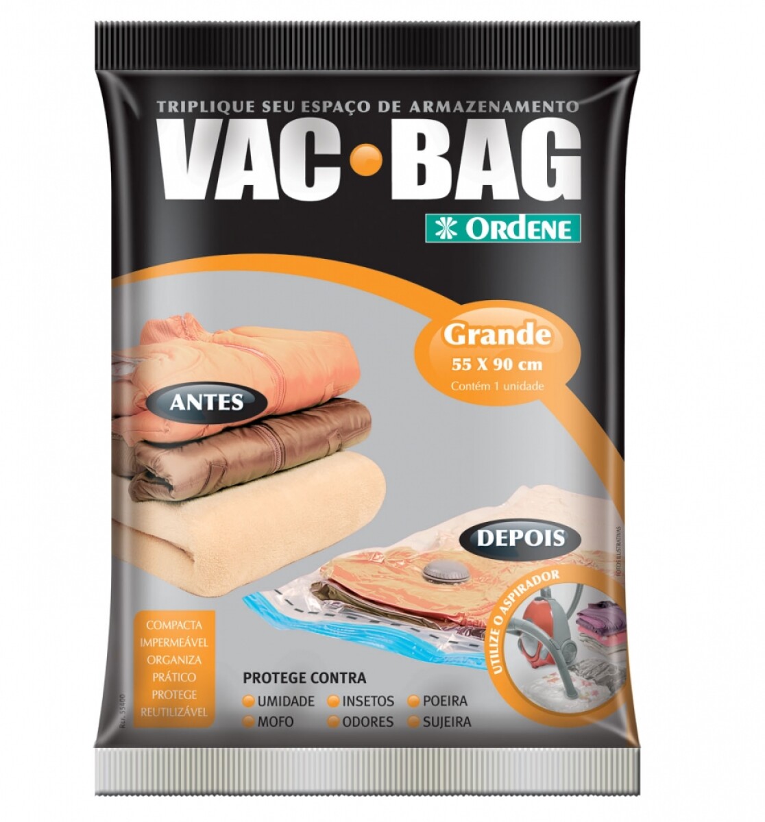 Vac bag grande - TRANSPARENTE 