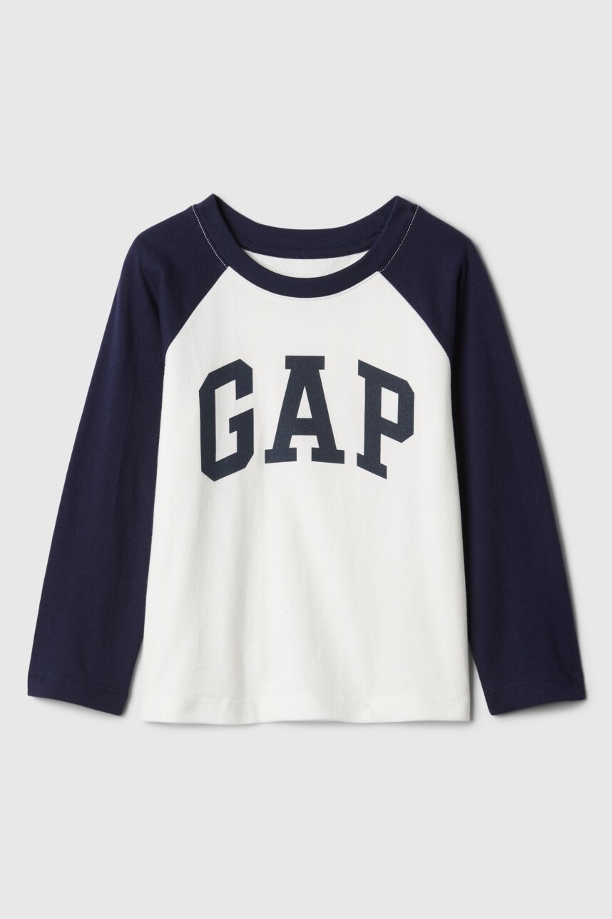 Remera Logo Gap Toddler Niño Navy Uniform
