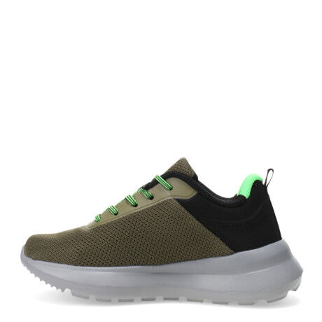 Championes Infantiles Umbro Basam Junior Verde - Negro
