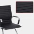 Silla Oficina Escritorio Ergonómica Respaldo Ejecutiva X4 Un Color Negro Plateado