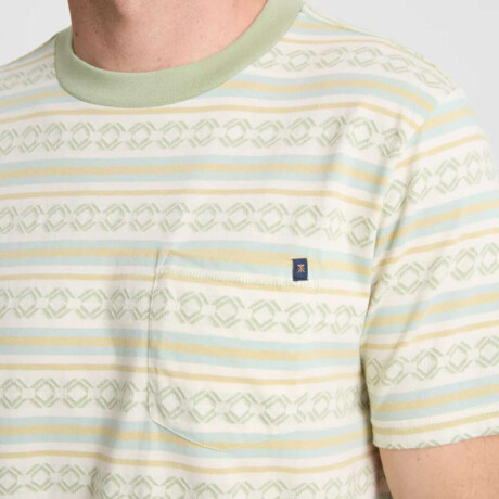Remera Roark Journey Jacquard Crew Verde