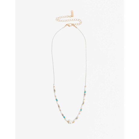 Collar Con Beads Combinacion Multicolor