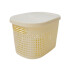 OUTLET Canasto organizador c/ tapa 25*18*14 cm Outlet Canasto Organizador C/ Tapa 25*18*14 Cm