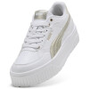 Championes Puma Karmen II Idol Metal Whisper Mujer 404518 01 Blanco-dorado
