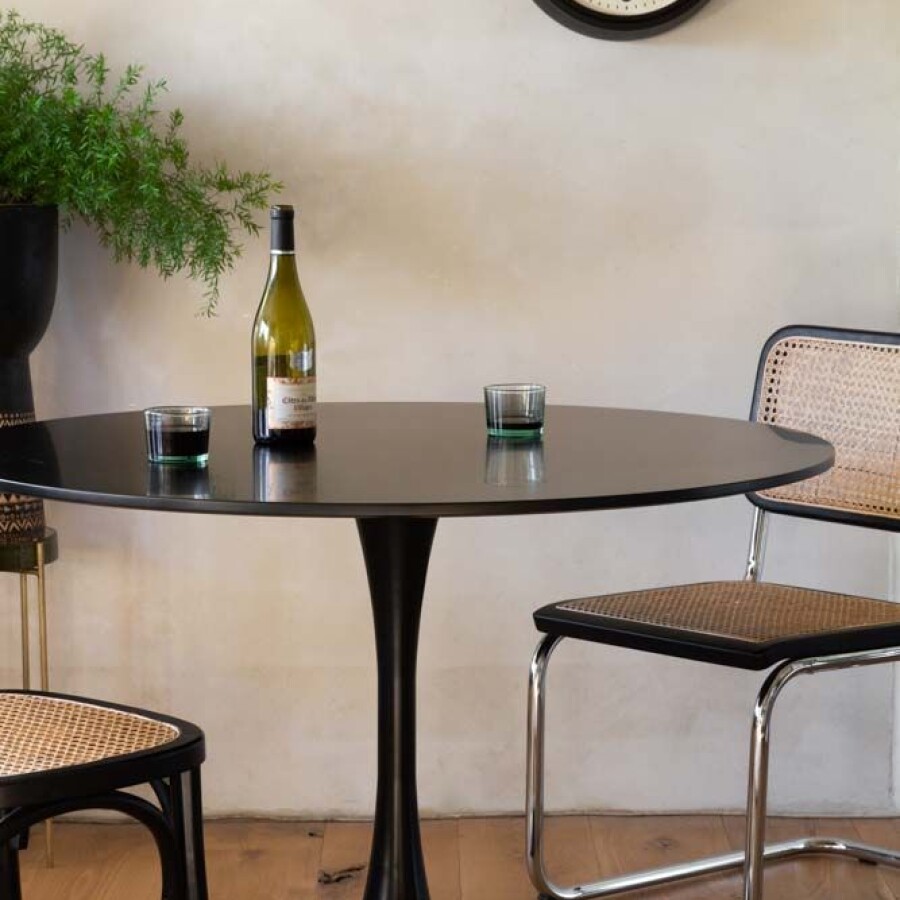 Mesa de Comedor Tulip Black | EN EXHIBICION