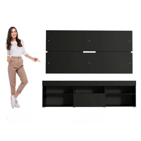 Rack con Panel para TV de hasta 65 pulgadas Rack con Panel para TV de hasta 65 pulgadas