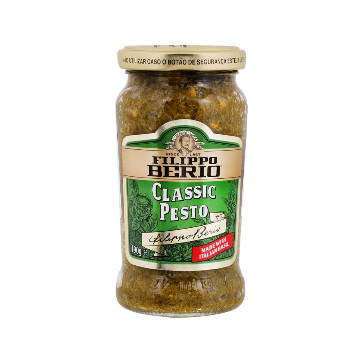 Salsa Pesto Filippo Berio con Albahaca 190g 