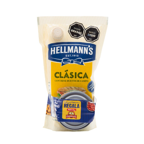MAYONESA HELLMANN'S 475 CM3 TRAD PROMO + ATUN LOMITOS EMIGRANTE MAYONESA HELLMANN'S 475 CM3 TRAD PROMO + ATUN LOMITOS EMIGRANTE