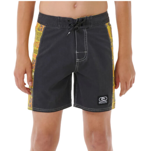 Boardshort Rip Curl Future Evolution Mirage Niño - Negro Boardshort Rip Curl Future Evolution Mirage Niño - Negro