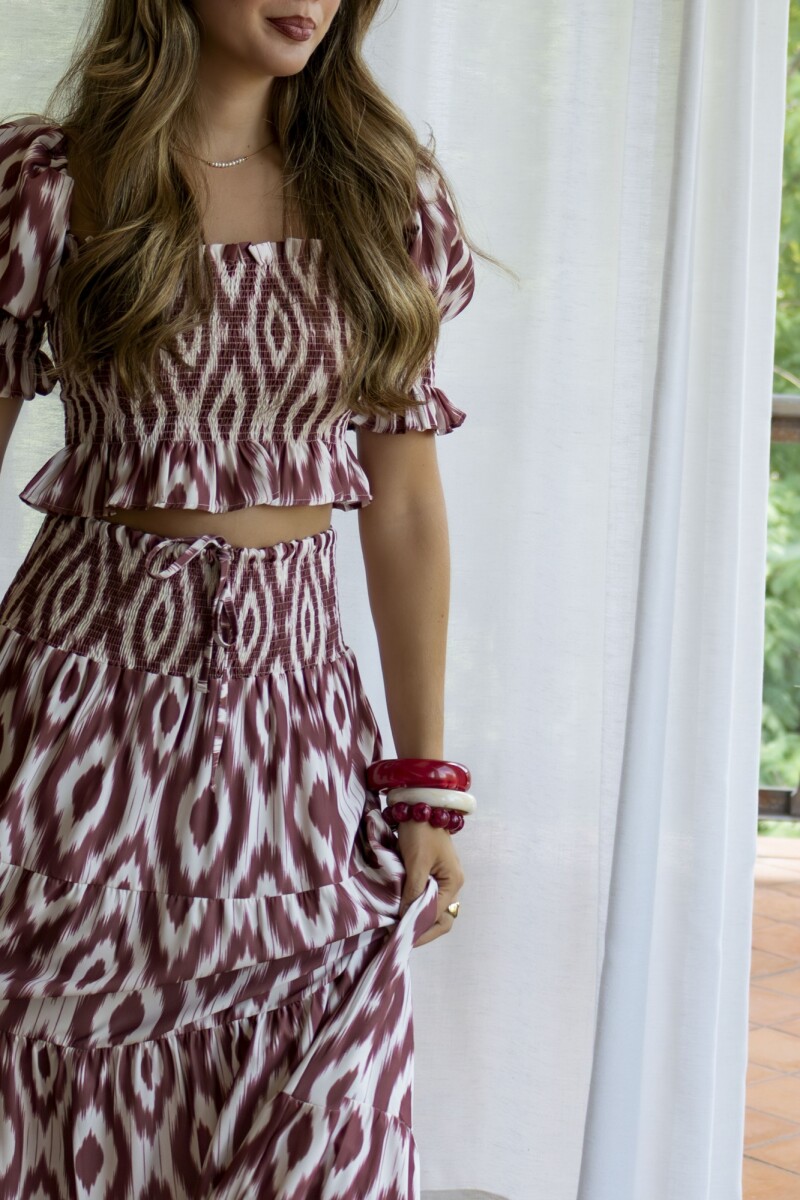 TOP MAGNOLIA TERRA IKAT TOP MAGNOLIA TERRA IKAT