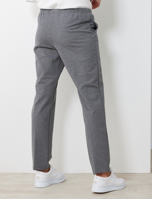 Pantalon Yoga Algodon GRIS