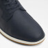 FITZPATRICK OPEN BLACK NAVY SUEDE
