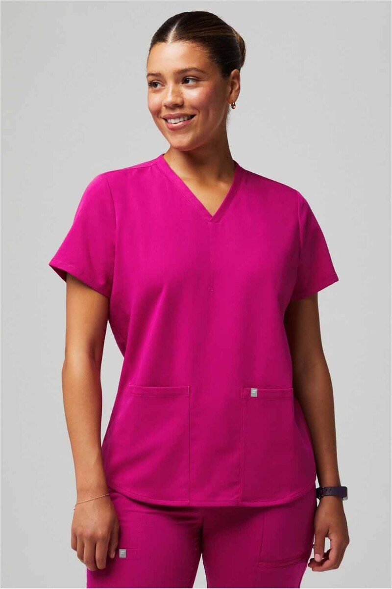 Top Method Scrub Top Mujer - Hibiscus 